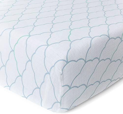 Newton Baby Fitted Crib Sheet (2-Pack) - Ultra Breathable and Soft, Organic Cotton, Fits All Standard Cribs, White Dreamweaver
