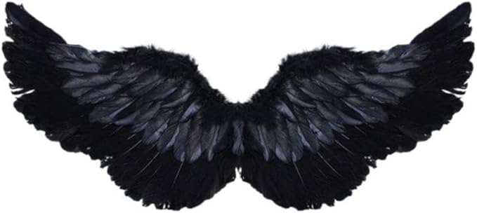 Angel Feather Wings, Lightweight Carnival Costume with Elastic Straps, Bright Color Cosplay Photography Props