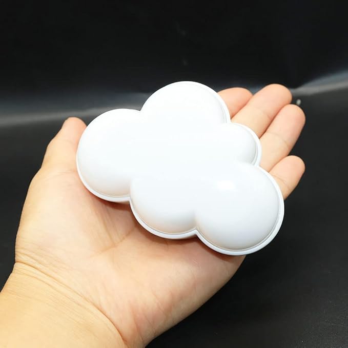 AUSAYE 4Pack Sensor LED Night Light Plug in Lamp Cloud Night Light Mini Pretty Night Lights for Adults Kids NightLight White