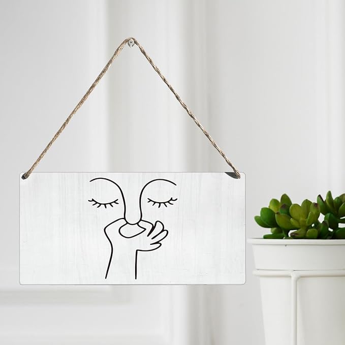 Funny Bathroom Decor Bad Smell Humorous Sign Wood Wall Decor for Half and Guest Bathroom Toilet Shelf Restroom Washroom Decor 12 × 6 Inch