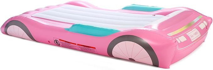 Barbie & FUNBOY Kids Sleepover Travel Bed & Air Mattress. Perfect for Sleepovers. Includes Carrying Storage Bag, Twin