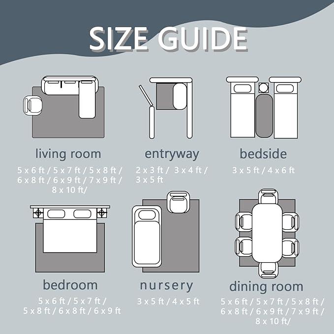 Seahorse Starfish Area Rugs, 5x7ft, Coastal Marine Animal Shell Nautical Rug for Bedroom, Pet Friendly Absorbent Carpet, Floor Decor Dirty Resistant Durable Mat for Bath Room Girls Boys
