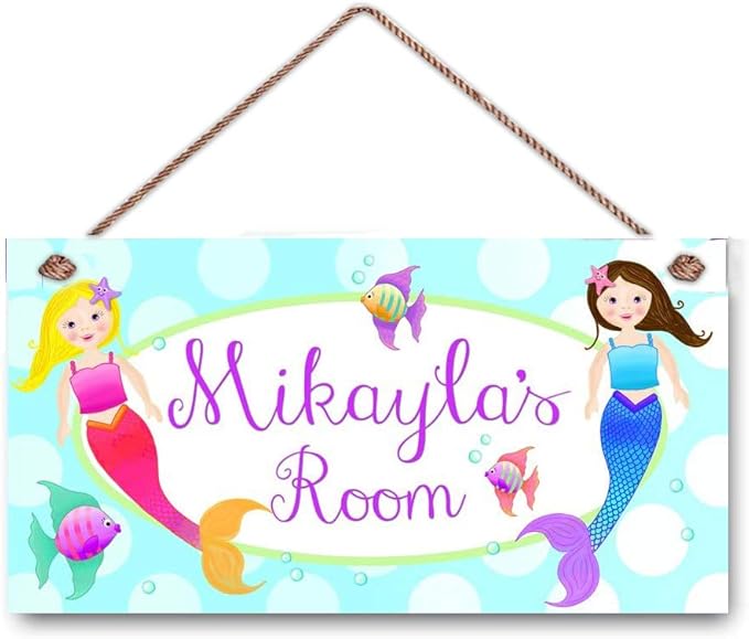 Personalized Name's Floral Sloth DOOR SIGN Flowers Bedroom Nursery Wood Plaque Hanging Wall Art Decor Gift