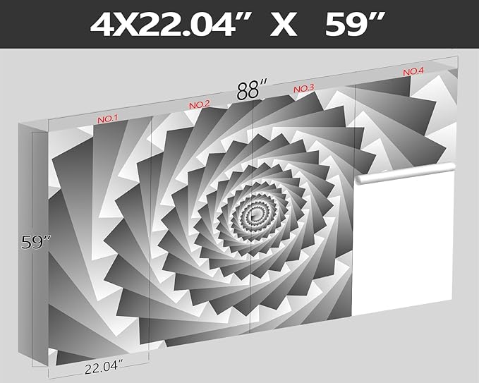 XMPMBM-3d planar Fabric Nursery Room Wallpaper Grey Abstraction Art Bathroom Wall Mural-W 88" X H 59"(36 Square Foot)
