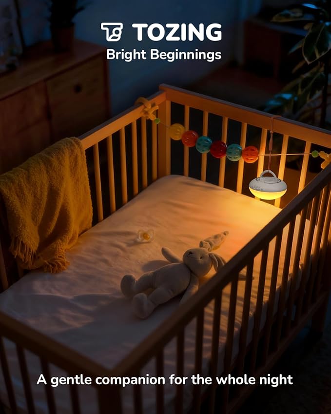 Baby Night Lights for Nursery – Portable Night Light with Minimalist Design, Nursery Night Light for Breastfeeding, Memory & Timer Modes, Ultra-Long Battery Life