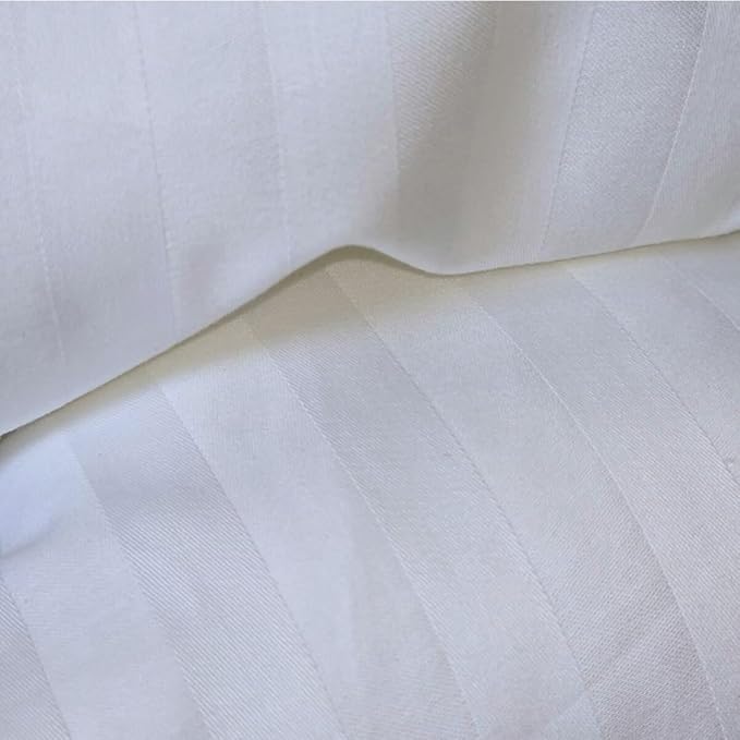 Duvet Cover Protector for Toddler Comforter, 100% Cotton, Zipper to Block Blanket from Dust Fits Standard Crib & Toddler Bed, 33x42 Inch, White
