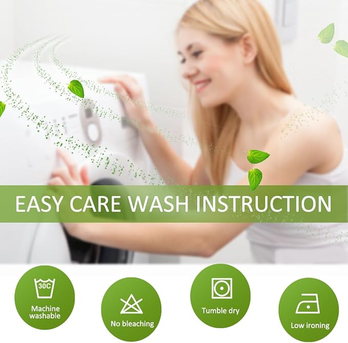 NICETOWN Moroccan Blue Full Shade Curtain Panels, 37" Wide x 70" Long, Pair of Thermal Insulated & Energy Efficiency Blackout Curtains for Living Room Windows, Lined Silky Performance Window Dressing