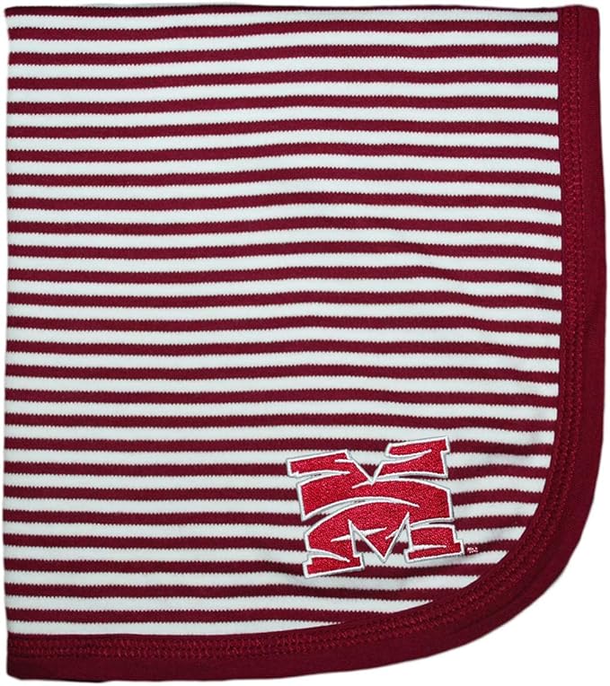 Creative Knitwear Morehouse Tigers Striped Baby and Toddler Blanket