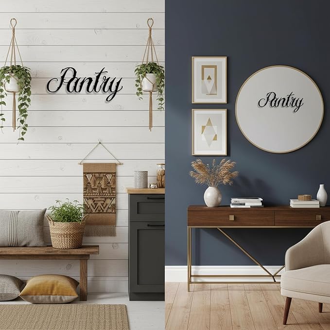 Custom Metal Words - Classic Calligraphy Script Name Sign - Custom Name Sign Baby - Elegant Laser Cut Cursive Wall Art for Baby Name, Wedding & Home Decoration Gift