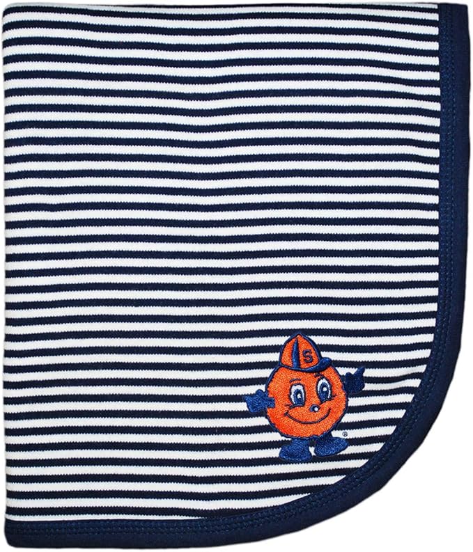 Creative Knitwear Syracuse University Otto Striped Baby and Toddler Blanket