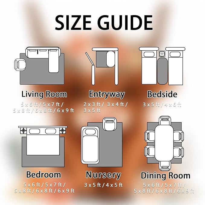Highland Cow Rug for Nursery - 2x3 Rug - Highland Cow Rug - Cute Cartoon Farm Animal Area Rug - Floral Cattle Farmhouse Animal Rugs - Kids Baby Nursery Carpet - Home Decor