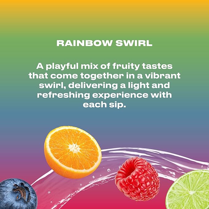 Cwench Electrolyte Mix - Rainbow Swirl 11oz