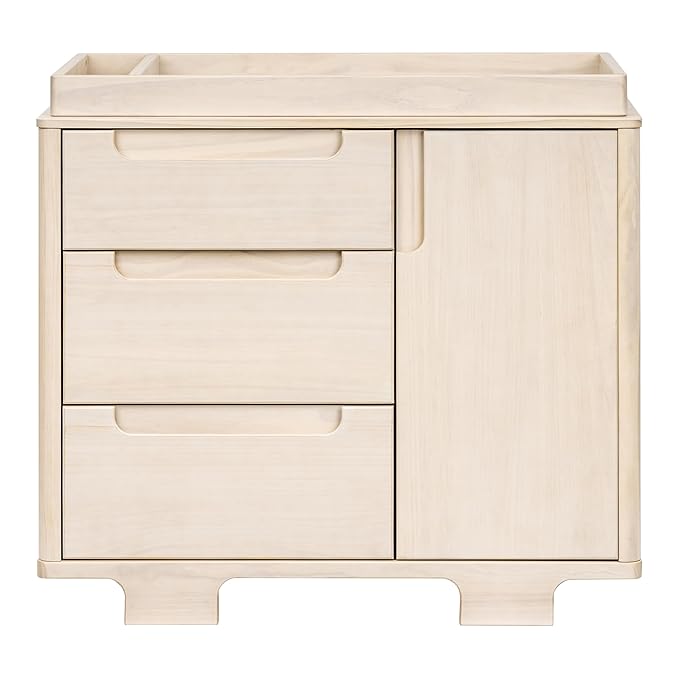 Babyletto Yuzu 3-Drawer Dresser in Washed Natural, Greenguard Gold Certified