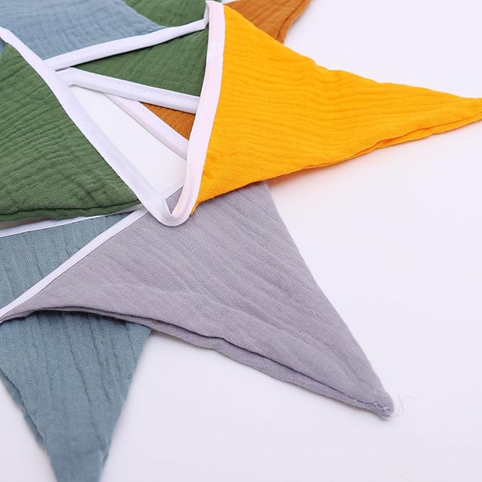 Pennant Banner Flags,Infant and toddler room decoration pennant,for Nursery Decor Baby Birthday Boho Wedding Shower Party Event (Pennant Banner Flags)