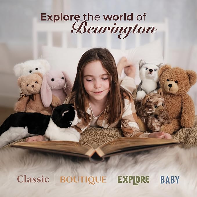 Bearington Patches Tummy Time Giraffe Baby Stuff Toy - 30" x 30" Nursery Giraffe Plush Safari Baby Items with Soft Fabric and Cute Safari Design - Cuddly Gift for Infants and Toddlers