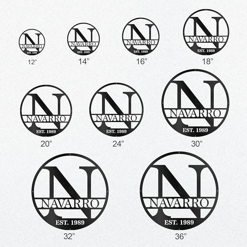 Custom Metal Signs Metal Name Sign Metal Wall Art Split Letter Monogram Wall Decor Metal Wall Art Last Name Sign Family Name Sign Personalized Wedding Gift Fire Pit Sign Outdoor Decor Cabin Sign