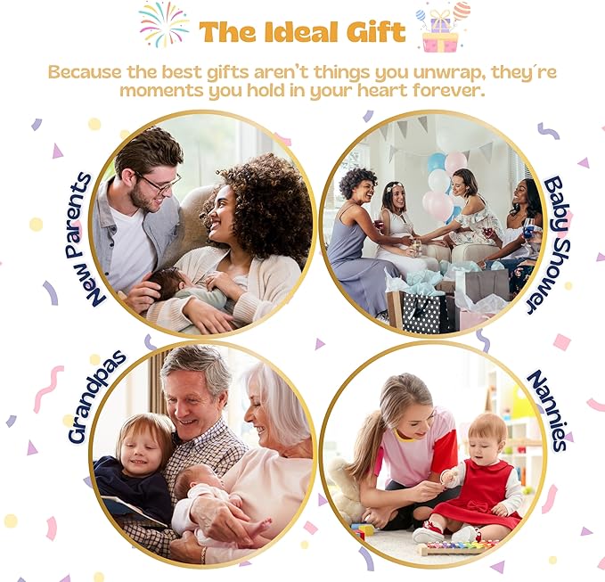 Montessori Baby Activity Cards 0-12 Months | 40+ Creative Playtime Activities to Stimulate Development for Babies| Includes High Contrast Cards and Tummy Time Mirror| Baby Must Haves| New Parent Gift