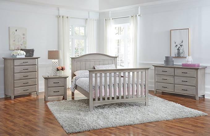 Soho Baby Chandler Premium 6-Drawer Dresser, Stone Wash