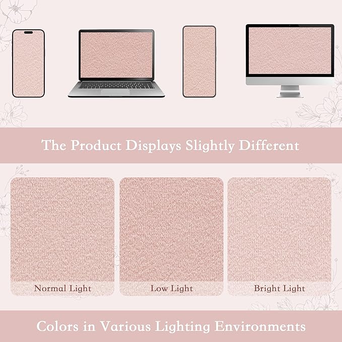 StangH Pinch Pleat Baby Pink Curtains 96 inches, Light Dimming Velvet Window Drapes with Hooks Solid Energy Efficient Floor to Ceiling Panels for Nursery Girls Bedroom, W40 x L96, 2 Panels