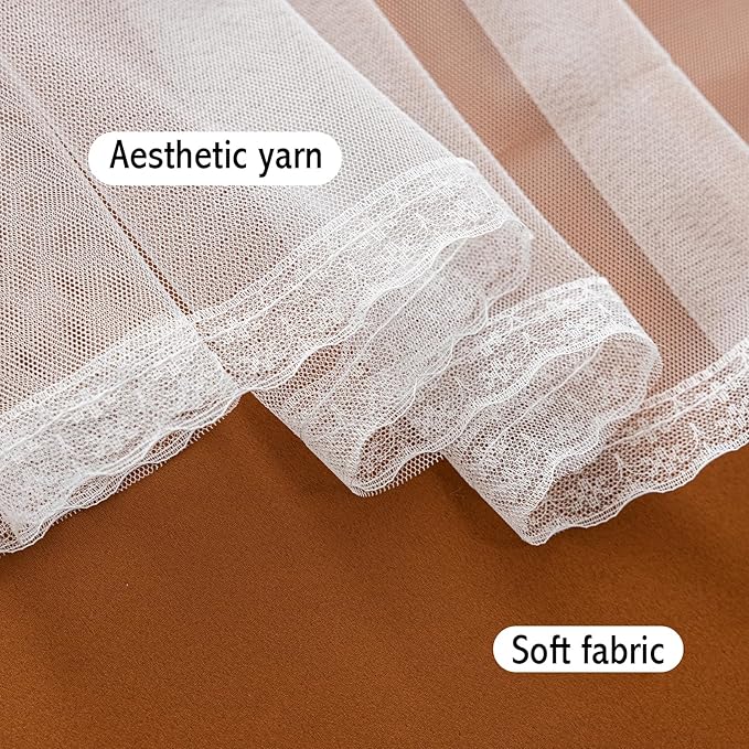 Anytime Romantic Kids Curtain,Hollow-Out Stars Window Curtain Double Layer Blackout Curtains for Girls Bedroom Kids Room 2Panel,(W52 x L63,Orange)