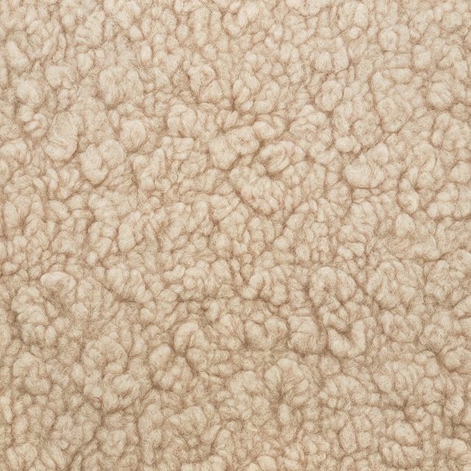 Babyletto Cali Pillowback Swivel Glider in Chai Shearling, Greenguard Gold and CertiPUR-US Certified