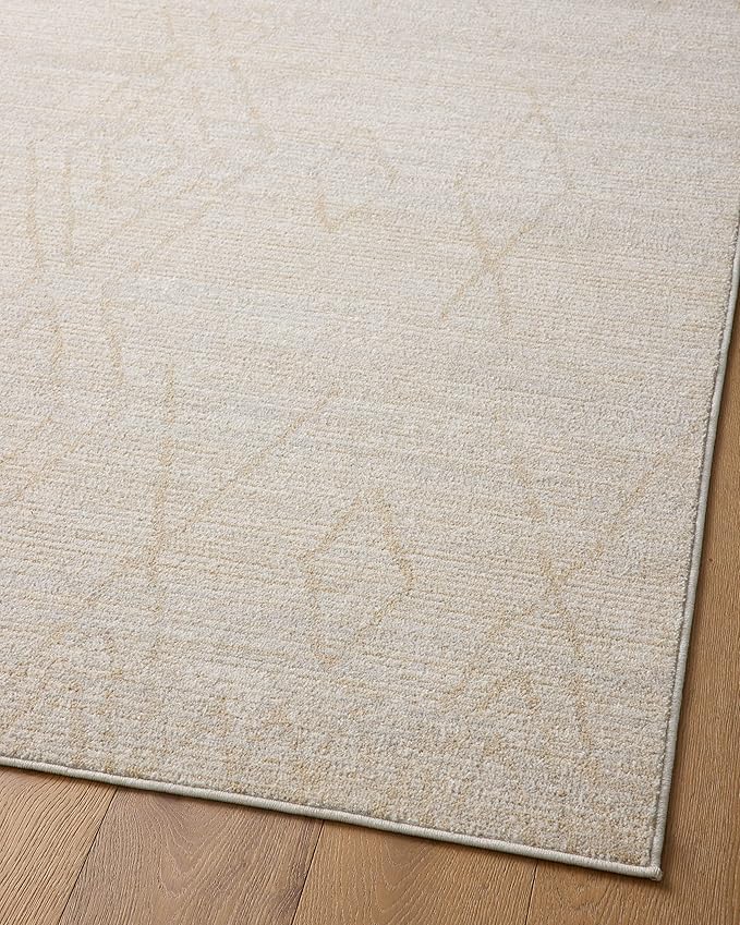 Loloi Kamala Collection KAM-03 Natural/Mist 5'-3" x 7'-9" Area Rug