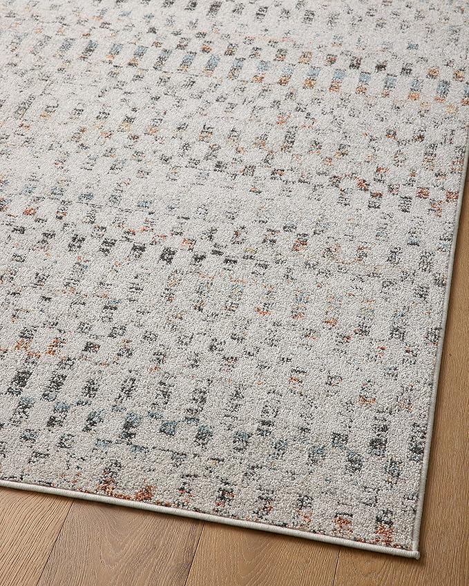 Loloi Kamala Collection KAM-05 Grey/Multi 2'-7" x 10'-0" Runner Rug