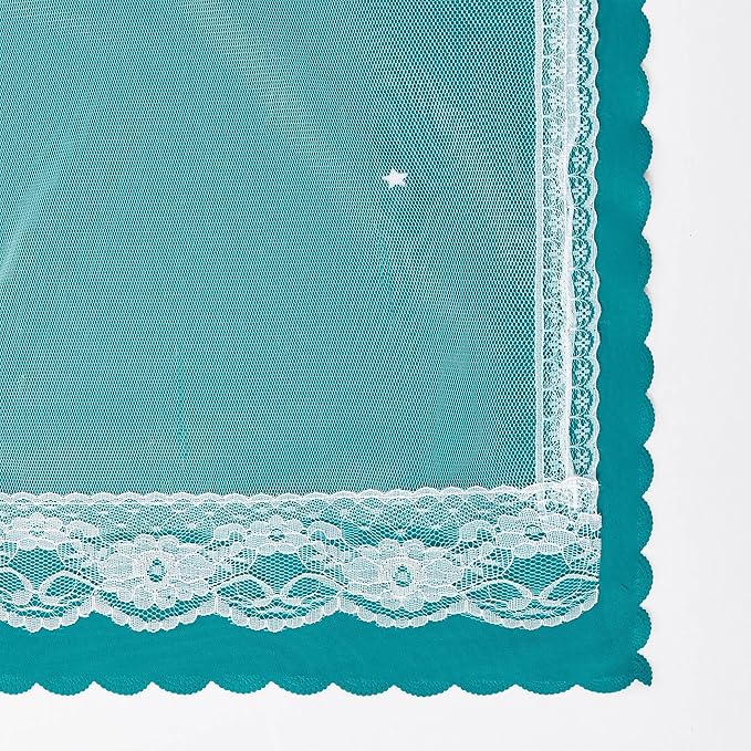 XiDi Blackout Curtains for Girls & Kids Room - 84" Long 2 Panel Teal Unicorn