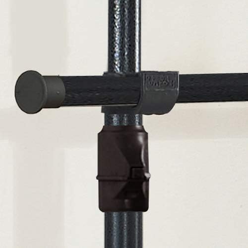 PRINCE HANGER Heavy Duty Adjustable Garment Rack – One-Touch System for Easy Assembly, 352 LBS Load Capacity Freestanding Metal Wardrobe Closet Rack, Width & Height Adjustable (Model PHUS-0022)