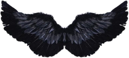 Angel Feather Wings, Lightweight Carnival Costume with Elastic Straps, Bright Color Cosplay Photography Props