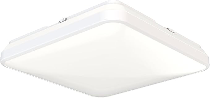 Juno FMLSQ 15IN SWW5 90CRI WBT NL M4 LED Flush Mount Ceiling Light, Square, 15-Inch
