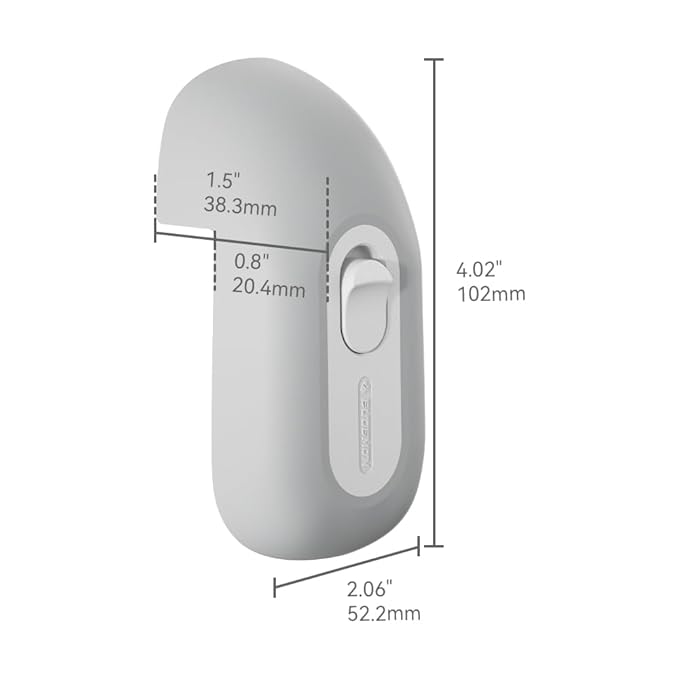 EUDEMON Child Proof Door Finger Pinch Guard, Baby Revolving Door Stopper, Door Latch Door Guard, Easy to Install (1 Pack,Grey)