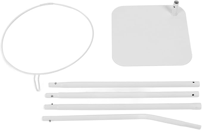 Fdit Crib Canopy Bar, Modern Design, Adjustable, Easy to Clean Iron Material to Protect The Crib