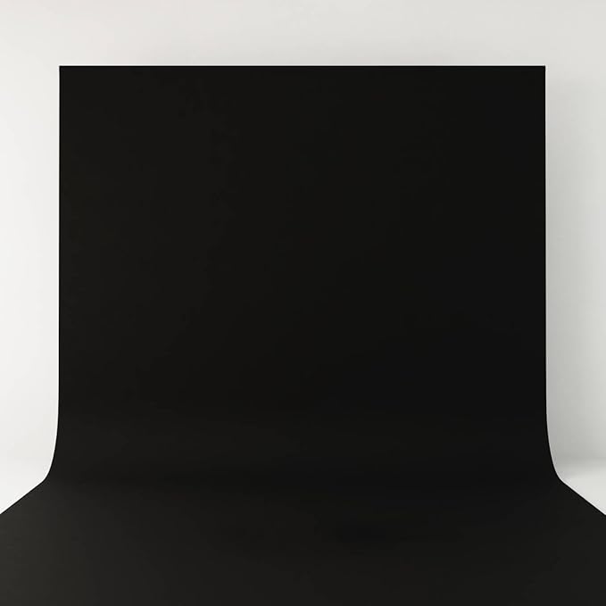 Black Backdrop,5x10FT Black Photo Backdrop for Photography Background Backdrops Curtain for Portraits Studio Photoshoot Halloween Party Screen Video Recording