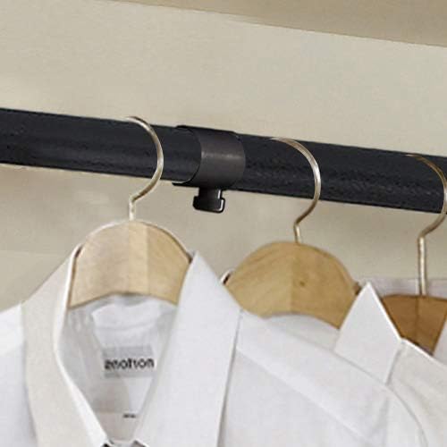 PRINCE HANGER Heavy Duty Adjustable Garment Rack – One-Touch System for Easy Assembly, 352 LBS Load Capacity Freestanding Metal Wardrobe Closet Rack, Width & Height Adjustable (Model PHUS-0022)