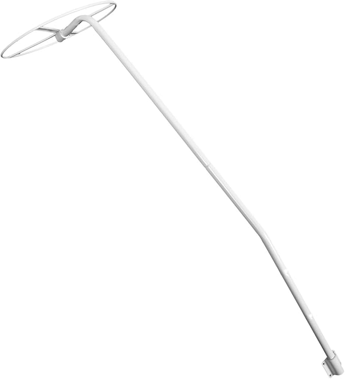 Dome Canopy Mosquito Net Rack Bracket for Bed Stable Net Holder with Two-Segment Fixed Support Easy to Install Crib Canopy Stand Compatible with Wooden Beds