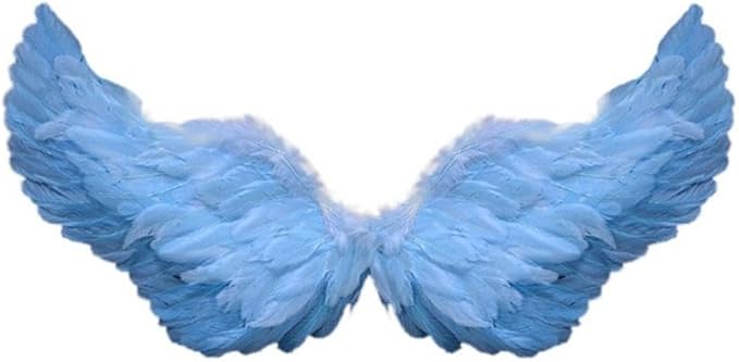 Angel Feather Wings, Lightweight Carnival Costume with Elastic Straps, Bright Color Cosplay Photography Props