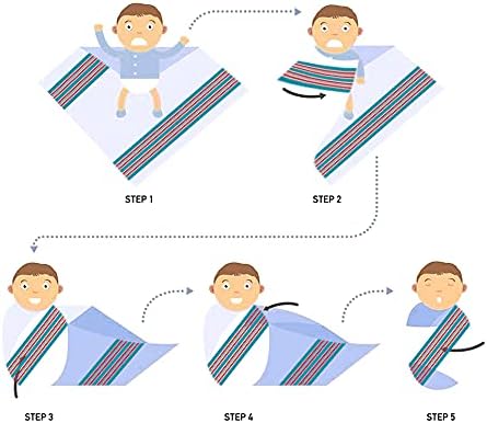 Baby Receiving Blankets, 100% Cotton Flannel Receiving Blanket, Perfect for swaddling & Wrapping, Ultra-Soft Hospital Blankets, Size 30 x 40 inch (6)