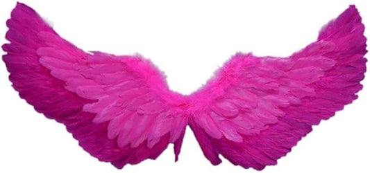 Angel Feather Wings, Lightweight Carnival Costume with Elastic Straps, Bright Color Cosplay Photography Props