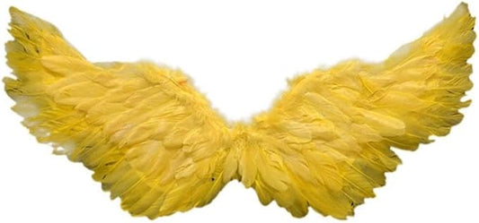 Angel Feather Wings, Lightweight Carnival Costume with Elastic Straps, Bright Color Cosplay Photography Props