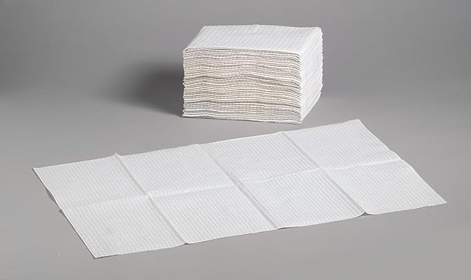 Foundations Disposable, Moisture Resistant, Biodegradable, Baby Changing Station Liner Refills for Commercial Restrooms, Doctor's Offices, Care Centers, 500 Pack, 036-NWL