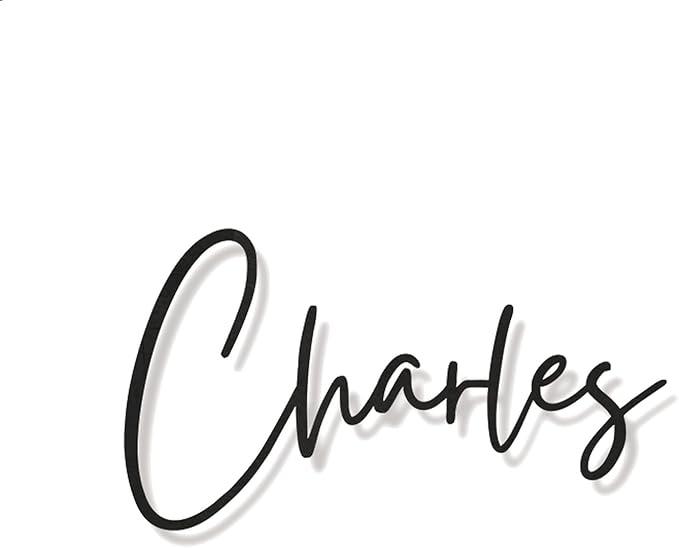 Custom Metal Words - Modern Personalized Script Name Sign - custom name sign baby - Elegant Laser Cut Cursive Wall Art for Baby Name, Wedding & Nursery Home Decoration Gift