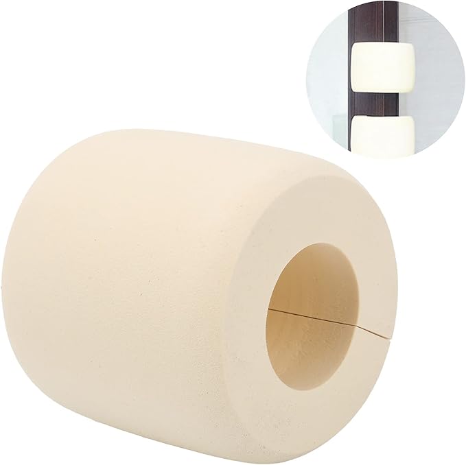 Door Pinch Guards, Foam Baby Safety Door Stopper for Fingers Injuries Prevents Avoid Child Pet from Getting Locked in Room Fits Any Door