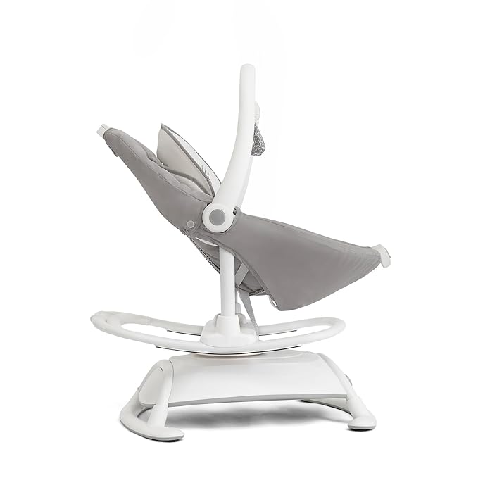 Joie Cinnamon 2-in-1 Glider and Rocker – Multi-Motion Baby Swing and Rocker Combo with Plush Fabrics, Compact Design, and Multiple Recline Positions – Soothing Sounds & Gentle Vibrations (Fern)