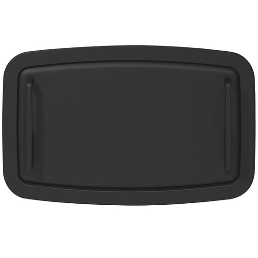 Koala Kare Baby Changing Station Horizontal Recessed-Mounted, Model KB310- SSRE-MBLK (Matte Black)