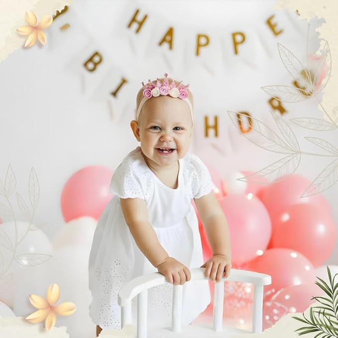Photography Props Wooden Stool Photo Studio Accessories Semi-Circular Stool Chair White Toddler Photo Props Doll Chair Wood Stool Bench Children Photoshoots Child Photo Props Gift