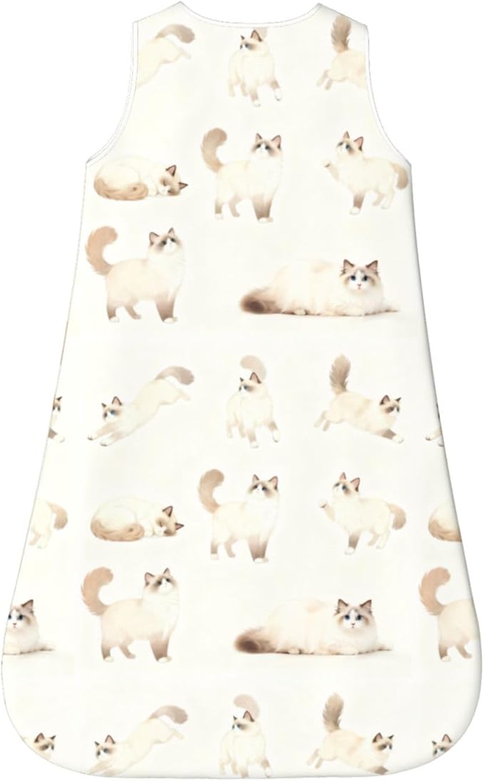 Baby Sleep Sack Sleeveless Sleeping Bag Wearable Blanket Soft Breathable Toddler Sleep Bag Colorful Dinosaur