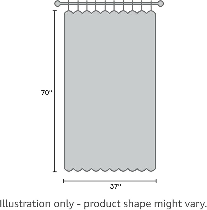 NICETOWN Grey Full Shade Curtain Panels, 37" Wide x 70" Long, Gray, Pair of Thermal Insulated & Energy Efficiency Blackout Curtains for Living Room Windows, Lined Silky Performance Window Dressing