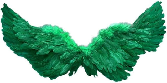 Angel Feather Wings, Lightweight Carnival Costume with Elastic Straps, Bright Color Cosplay Photography Props