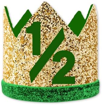 1/2 st Birthday Hat, Birthday Party Decorations, Kids Party Props Shooting, Party Supplies